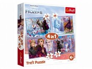 TreflPuzzles-4in1-Journeyintotheunknown/DisneyFrozen2