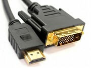 CableHDMI-DVI-2m-Brackton"Basic"DHD-SKB-0200.B,2m,DVI-Dcable24+1toHDMI19pin,m/m,double-shielded1080i,pasticplug,goldencontacts