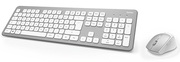 HamaR1182676"KMW-700"WirelessKeyboard/MouseSet,silver/white,RUS