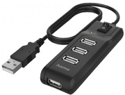 USBHub,4Ports,USB2.0,480Mbit/s,On/OffSwitch
