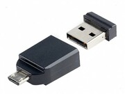 32GBUSB2.0VerbatimNANOUSBwithMicroUSB(OTG)Adapter,Black,Ultra-small,(Read80MByte/s,Write25MByte/s)