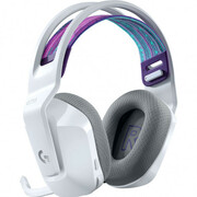 WirelessGamingHeadsetLogitechG733,40mmdrivers,20-20kHz,39Ohm,87.5dB,RGB,2.4Ghz/3.5mm,White