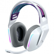 WirelessGamingHeadsetLogitechG733,40mmdrivers,20-20kHz,39Ohm,87.5dB,RGB,2.4Ghz/3.5mm,White