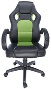 GamingchairSPACERSPCH-CHAMP-GRNBlack-Green,SyntheticPU+Textil,120kgmax
