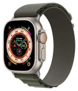 AppleWatchUltraGPS+Cellular,49mmTitaniumCasewithGreenAlpineLoop-Large,MQFP3