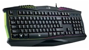 GamingKeyboardGeniusSCORPIONK220,12FnHotkeys,Spill-resistant,7colorbacklight,Black,USB
