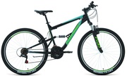 ВелосипедFORWARDRAPTOR27,51.0(27,5"18ск.рост16")2020-2021,черный/бирюзовый