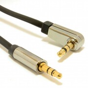 "Cable3.5mmjack-3.5mmjack90°,0.75m,Cablexpert,Goldconnectors,CCAP-444L-0.75M-http://gembird.nl/item.aspx?id=9771"