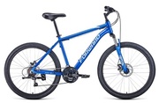 ВелосипедFORWARDHARDI262.0disc(26"21ск.рост17")2020-2021,синий/бежевый