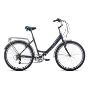 ВелосипедFORWARDSEVILLA262.0(26"6ск.рост18.5"скл.)2020-2021,серый/серебристый