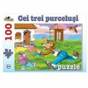 Puzzle-CeiTreiPurcelusi100pcs