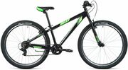 ВелосипедFORWARDTORONTO261.2(26"7ск.рост13")2020-2021,черный/ярко-зеленый