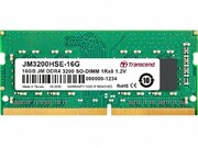 16GBDDR4-3200MHzSODIMMTranscendPC25600,CL22,260pinDIMM1.2V