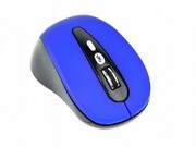 GembirdMUSWB-6B-01-B,BluetoothOpticalMouse,6-button,800/1200/1600dpi,NanoReciver,USB,Blue