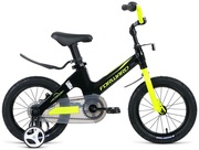 ВелосипедFORWARDCOSMO14(14"1ск.)2020-2021,черный/зеленый