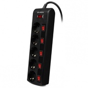 "SurgeProtector5Sockets,1.8m,Sven""SF-05PL"",BLACK,individualswitches,flame-retardant-http://www.sven.fi/ru/catalog/filter/sf-05pl.htm"