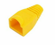 BootcapforRJ-45,yellow,UTPcat.5modularplug,100pcs/bag