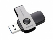 ФлешкаKingstonDataTravelerSwivl,32GB,USB3.0,Black,Metal/Plastic