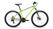 ВелосипедFORWARDSPORTING27,52.2disc(27,5"8ск.рост17")2020-2021,ярко-зеленый/серый