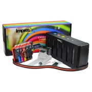 ImpresoIMP-EPX700EpsonCISST0791-T0796/T0801-T0806(6x90ml),EpsonPX700/710/720/730/800/810/820/830,C/Y/LC/BK/M/LM(w/Cartridge+Chip+Ink)