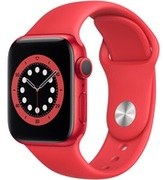 AppleWatchSeries6GPS,40mmRedAluminumCasewithRedSportBand,M00A3GPS