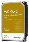 3.5"HDD20.0TB-SATA-512MBWesternDigitalGold(WD202KRYZ),Enterprise,CMR,7200rpm,2.5M(MTBF)