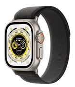 AppleWatchUltraGPS+Cellular49mmTitaniumCasewithBlack/GrayTrailLoop-S/M,MQFW3