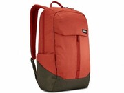 15.6"NBBackpack-THULELithos20L,Rooibos,Safe-zone,PolyesterRipstop,Dimensions:28x23x44cm,Weight0.74kg,Volume20L