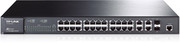 TP-LinkTL-SL3428,ManagedSwitch24+4GGigabit-Uplink,24-ports10/100Mbit,2-ports10/100/1000Mbit,2SFPexpansionslotssupportingMiniGBICmodules