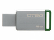 FlashUSB3.1Kingston16GBDT50Silver/Green(DT50/16GB)