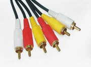 CCRCA01AudioCable3*RCAPlug->3*RCAPlug,24kgold-platedconnectors,1.5m
