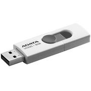 ФлешкаADATAUV220,8GB,USB2.0,White-Gray,Plastic