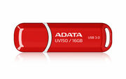 16GBUSB3.0FlashDriveADATA"UV150",Red,Plastic,ClassicCap(R/W:40/20MB/s)