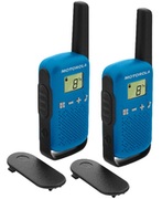 MotorolaWalkie-TalkieTalkAboutT42,Twin,16Channels,4km,Blue