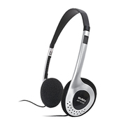 SVENAP-010V,Headphones,Volumecontrol,2.0m,Black/Silver
