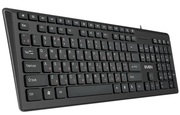 KeyboardSVENKB-S307M,Multimedia,Poweroffkey,Chocolatelayout,Black,USB