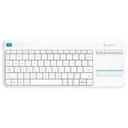 LogitechWirelessTouchKeyboardK400Plus,White,USB(tastaturafarafir/беспроводнаяклавиатура)