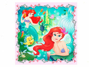 TreflPuzzles-3in1-Rapunzel,AuroraandAriel/DisneyPrincess