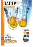 ColorWayHighGlossyPhotoPaper4R,150g,50pcs(PG1500504R)