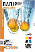 ColorWayHighGlossyPhotoPaper4R,260g,20pcs(PG2600204R)