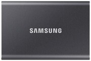 1.0TB(USB3.2/Type-C)SamsungPortableSSDT7,ТitanGrey(85x57x8mm,58g,R/W:1050/1000MB/s)