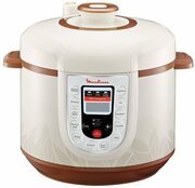 MulticookerMoulinexCE501134,1000W,pressurecooking,5lceramiccontainerwithnon-sticksurface,21programs, pressurecooker,steamingpot,white
