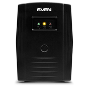 SVENPro400,Line-interactiveUPS,400VA/240W,2xSchukooutlets,1x7AH,AVR:175-280V,Coldstartfunction,Black