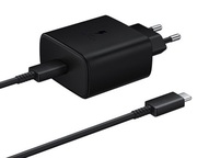 SamsungWallCharger1xType*CSuperFastCharging45WwithCableType-CtoType-C1.8m,Black