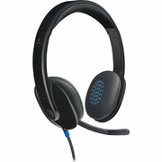 LogitechUSBHeadsetH540,Headset:20-20,000Hz,Microphone:100-10,000Hz,On-earaudiocontrols,USB