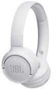 HeadphonesBluetoothJBLT500BT,White,On-ear