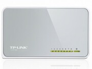 TP-LINKTL-SF1008D,8-portDesktopSwitch,810/100MRJ45ports,Plasticcase