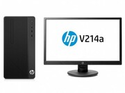 HP290G1MT+HPV214a20.7"Monitor,lntel®Pentium®G4560(DualCore,3.5GHz,3MB),4GBDDR4RAM,500GBHDD,DVDRW,Intel®HD630Graphics,VGA,HDMI,180WPSU,USBMS&KB,FreeDOS,Black