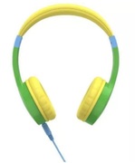 Hama184107KidsGuardChildren'sHeadphones,On-Ear,VolumeLimiter,Flexible,green