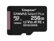 256GBKingstonCanvasSelectPlusSDCS2/256GBmicroSDHC,100MB/s,(Class10UHS-I)+AdapterMicroSD->SD(carddememorie/картапамяти)